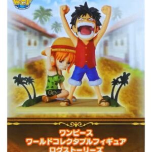 FIGURA MONKEY D LUFFY & NAMI Wcf One Piece World Log Stories [BANPRESTO]